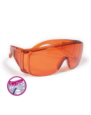GAFAS POLIMERIZACION NARANJAS