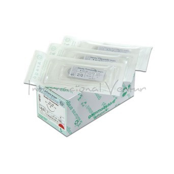 SUTURA SEDA TC-7 5/0 12u.