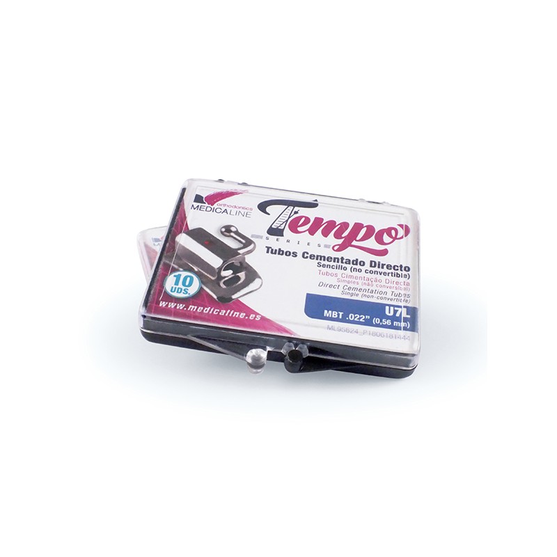 Tubos ML cementado directo Roth .022 UR6 10u.