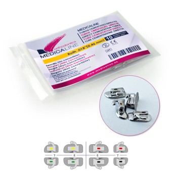 Tubos ML cementado directo Roth .022 LL7 10u.