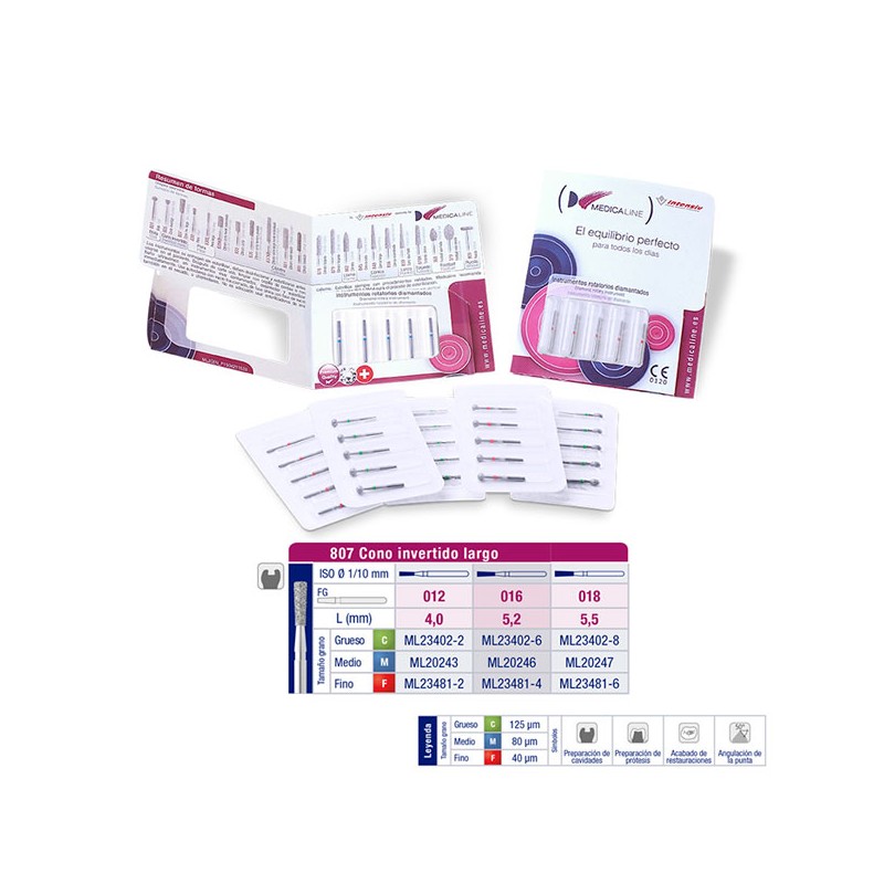 807M-016 FRESA FG DIAMANTE FIG 225 MEDIO 5 U.