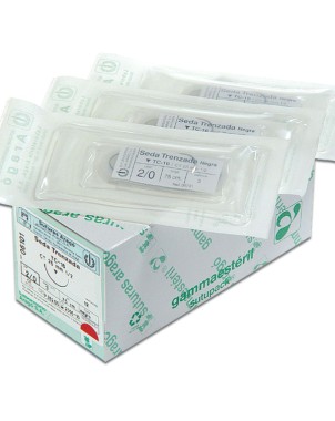SUTURA SEDA TC-16 3/0 12und