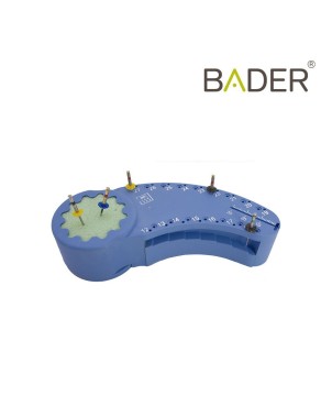 Bloque de prueba para endodoncia BADER