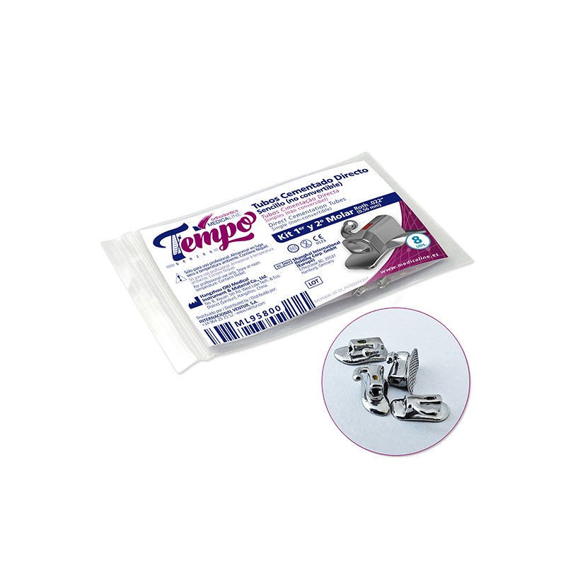 Kit tubos ML cementado directo Roth .022 8u.