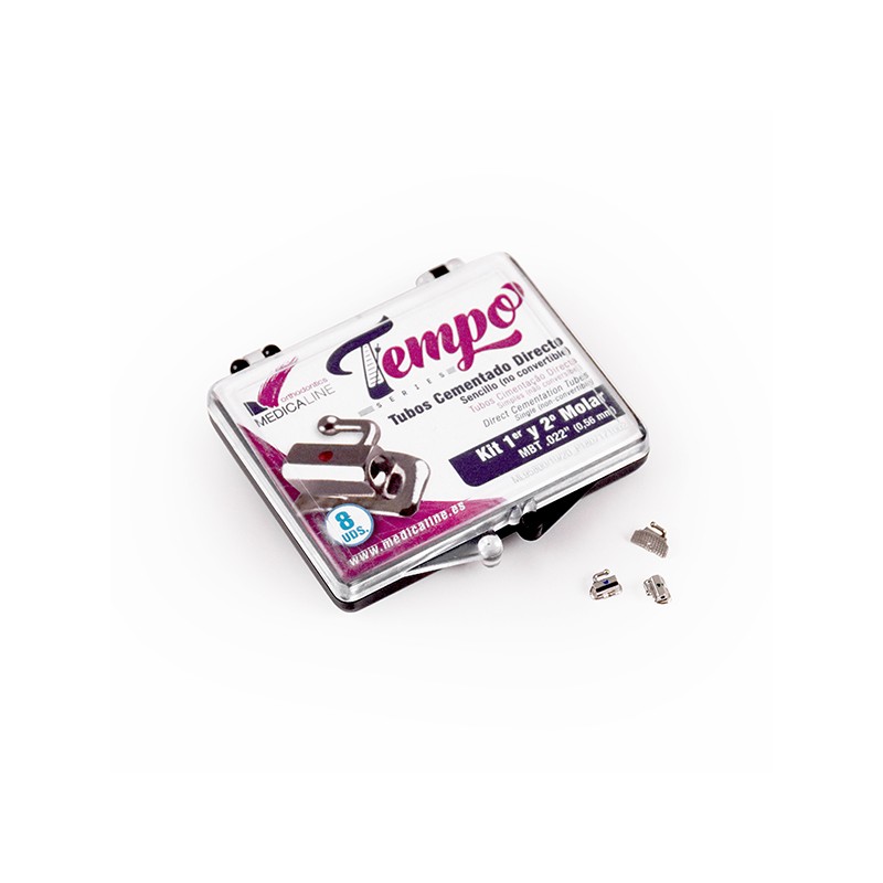 Kit tubos ML cementado directo MBT .022 8u.