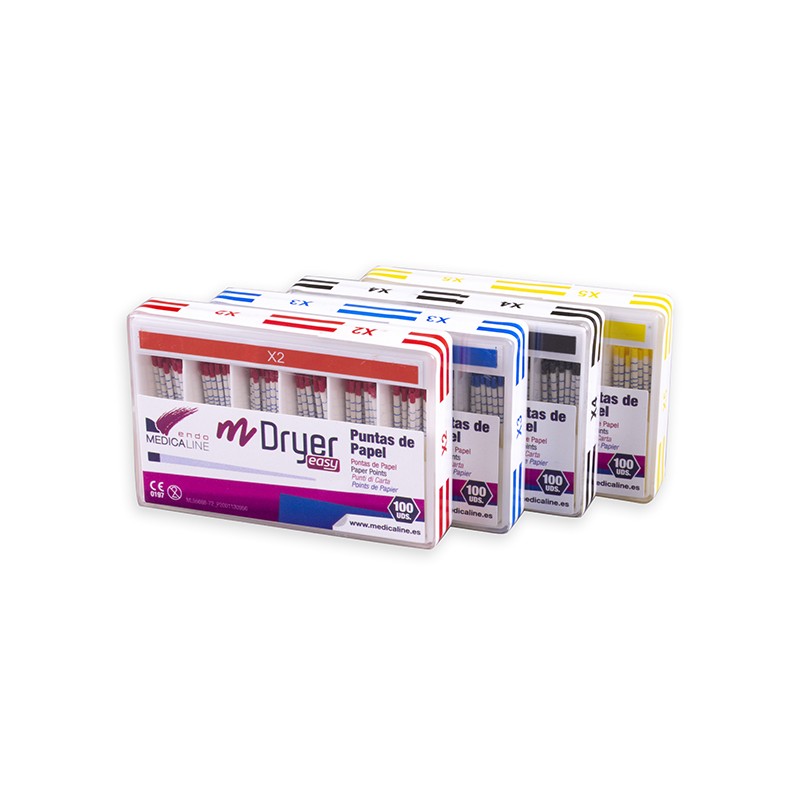 m-Dryer Easy PUNTAS PAPEL M-Conic Easy X2 100u.