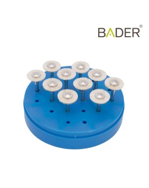 Cepillo para Contra Ángulo Pelo Cabra Blanco 13 mm BADER