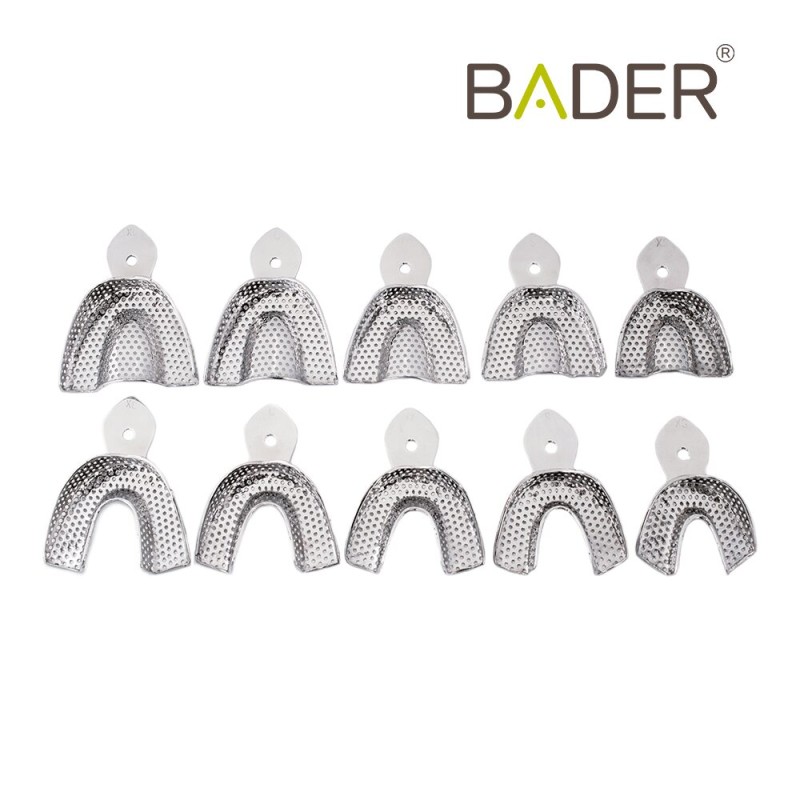 Kit de 10 Cubetas Rim Lock Perforadas BADER