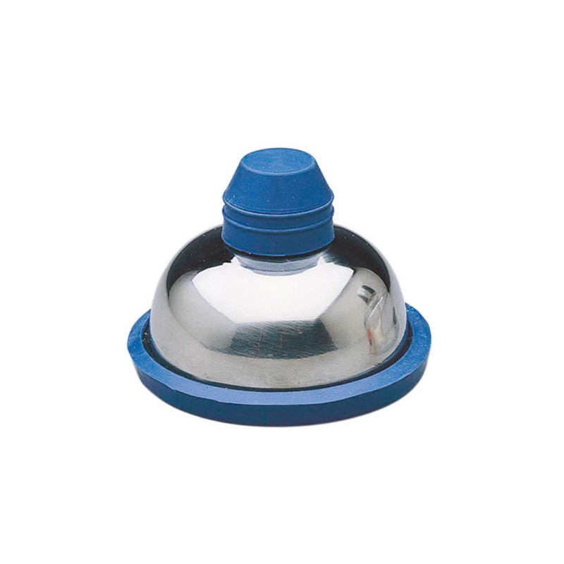 070065 LAMPARA ALCOHOL ACERO BASE Y TAPA SILICONA