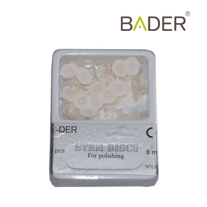Reposición de Discos 8mm Blanco Polishing BADER