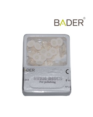 Reposición de Discos 8mm Blanco Polishing BADER