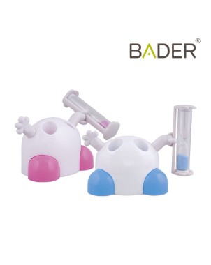 Portacepillos con reloj BADER