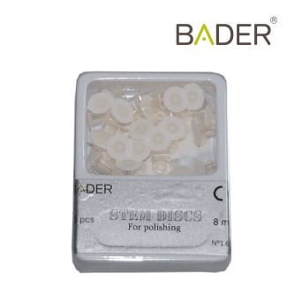 Reposición de Discos 8mm Amarillos Finishing BADER