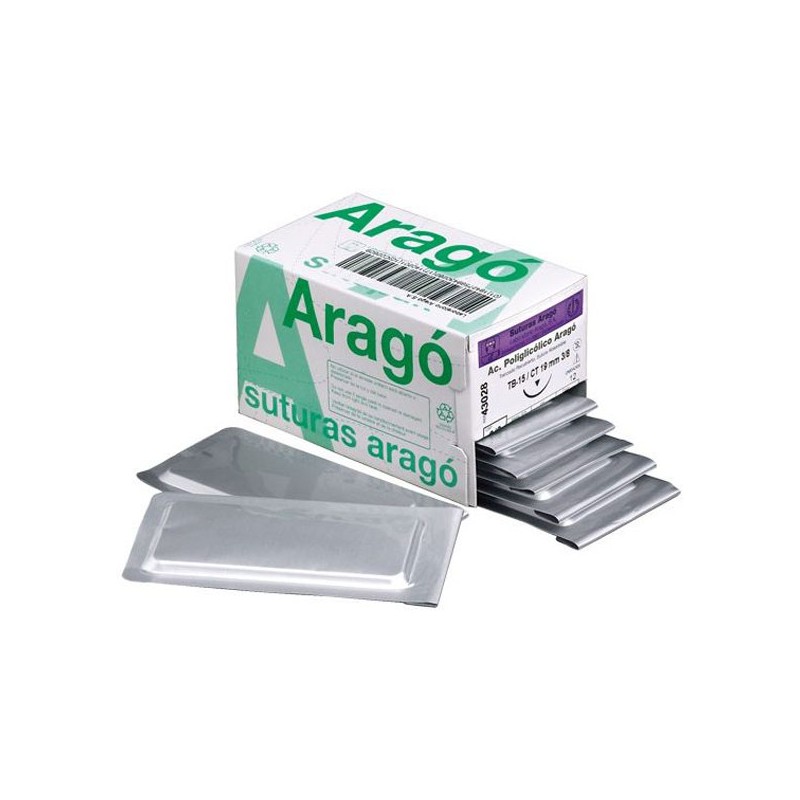 SUTURA A.POLIGLICOLICO TB-10  4/0 12u.