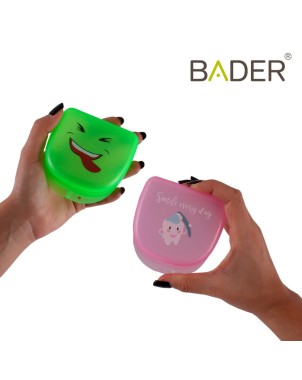 Cajas porta ortodoncias 3 colores BADER