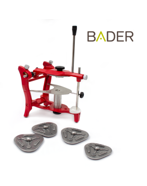 Articulador de 3 puntos balanceado con 4 pletinas BADER