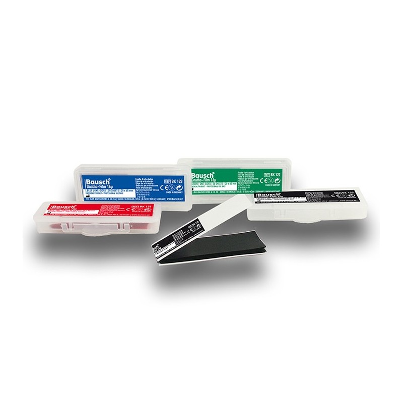 GNATHO FILM BAUSCH 20 x 60 mm 1 cara 16 µ azul 50 bandas