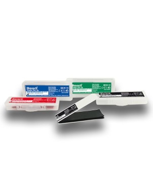 GNATHO FILM BAUSCH 20 x 60 mm 1 cara 16 µ azul 50 bandas