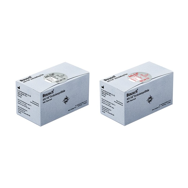 ARTI-FOL BAUSCH metalico rollo 1 cara 20mx75mm rojo 12 µ