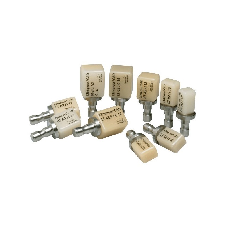 IPS EMPRESS CAD cerec/inlab LT BL2 I10 5 ud