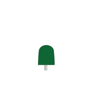Pulidor Verde Grueso Jumbo ISO 658.104.292.534.130 Bader