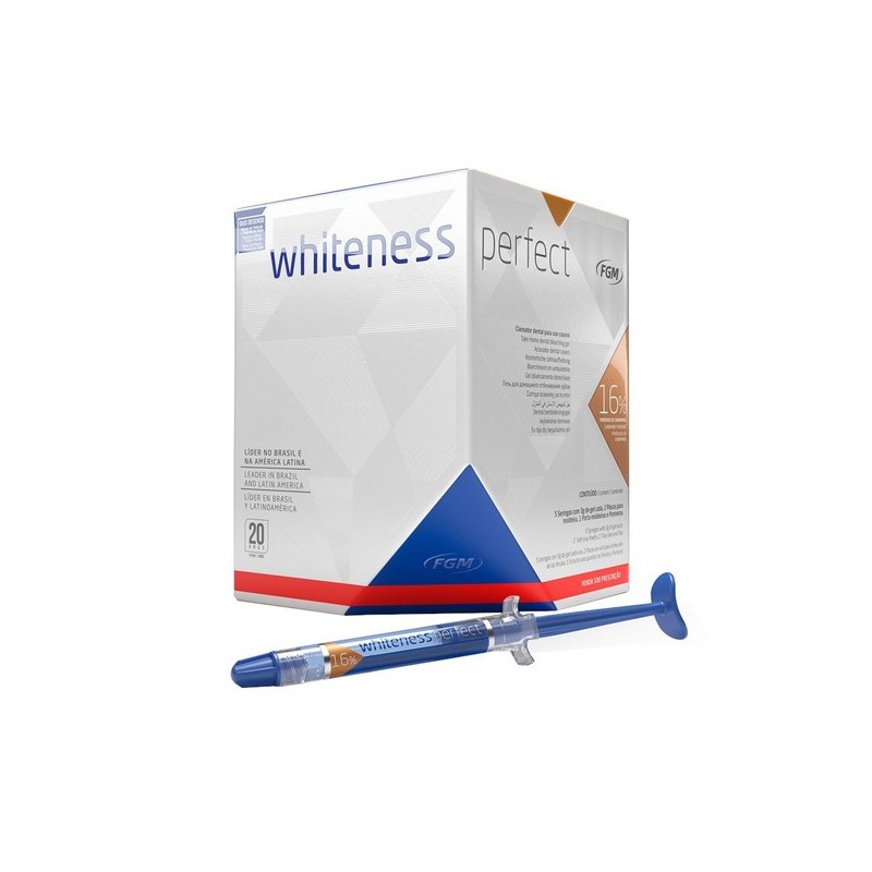 BLANQUEAMIENTO WHITENESS PERFECT per carbamida 16% jer 50x3g