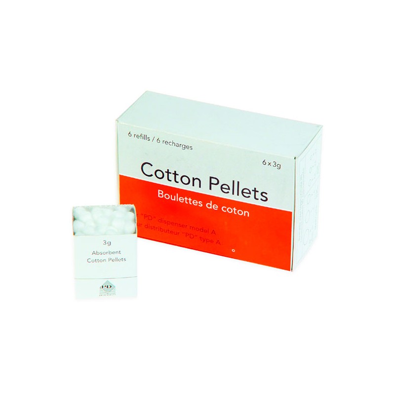 PELLETS ALGODON N.3  4.3mm.