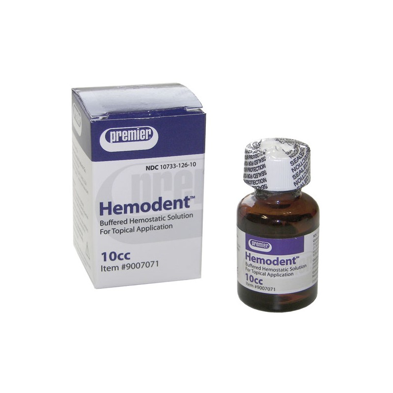 HEMODENT 10cc. CLORURO ALUMINIO