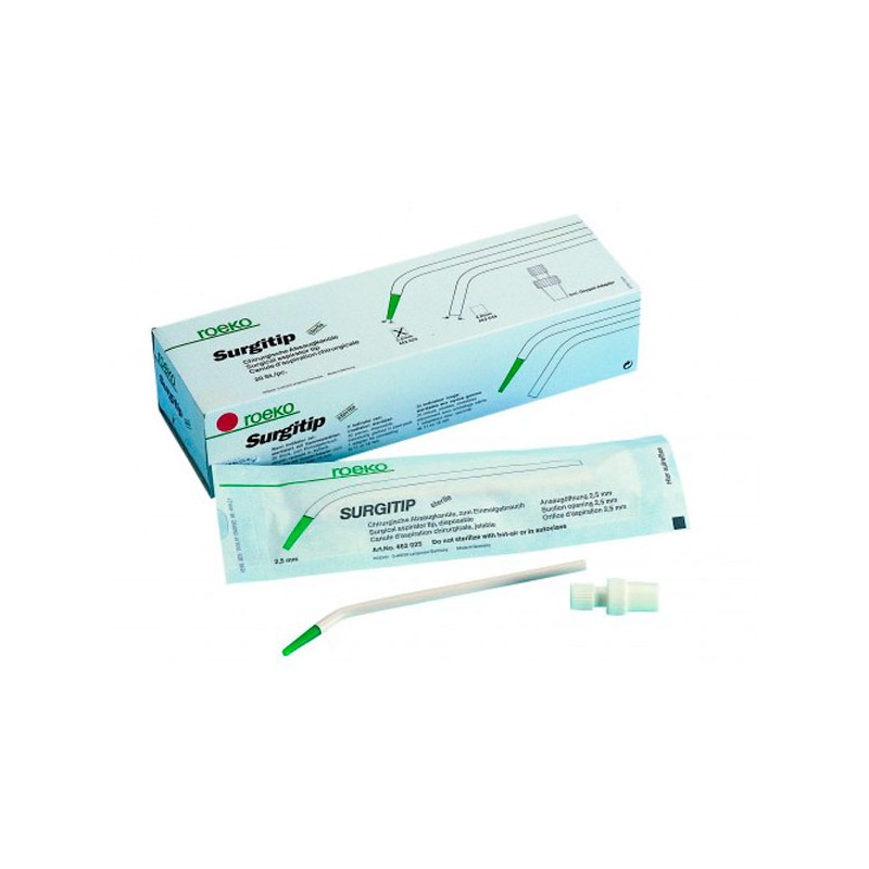 SURGITIP CANULA ASP. QUIRUR. 2,8mm 20u.+ADAP.