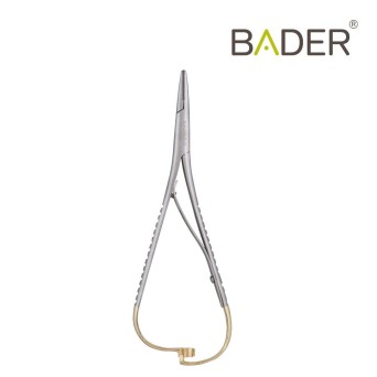Porta Aguja Mathieu con Tungsteno BADER