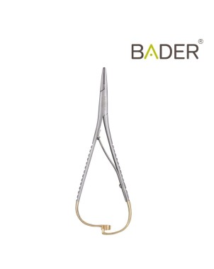 Porta Aguja Mathieu con Tungsteno BADER