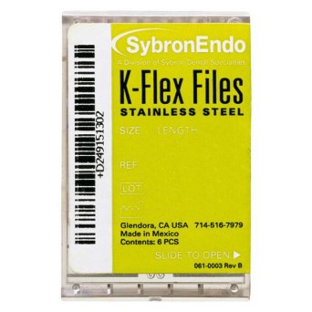 LIMA K-FILES KERR ENDO 25mm SZ 15 6 ud