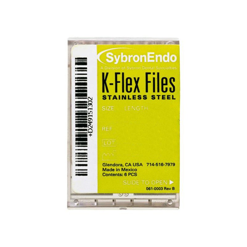 LIMA K-FILES KERR ENDO 25mm SZ 15 6 ud