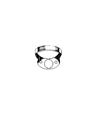CLAMP IVORY nº W8A p/raíces molares peq