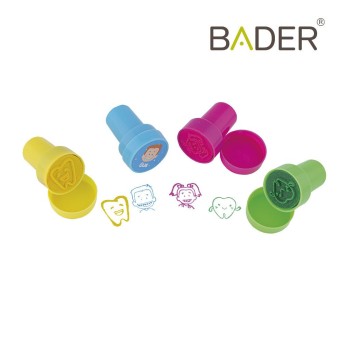Sellos Mía y Gus - Odontostamps BADER