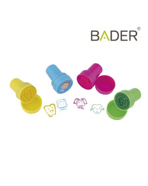 Sellos Mía y Gus - Odontostamps BADER