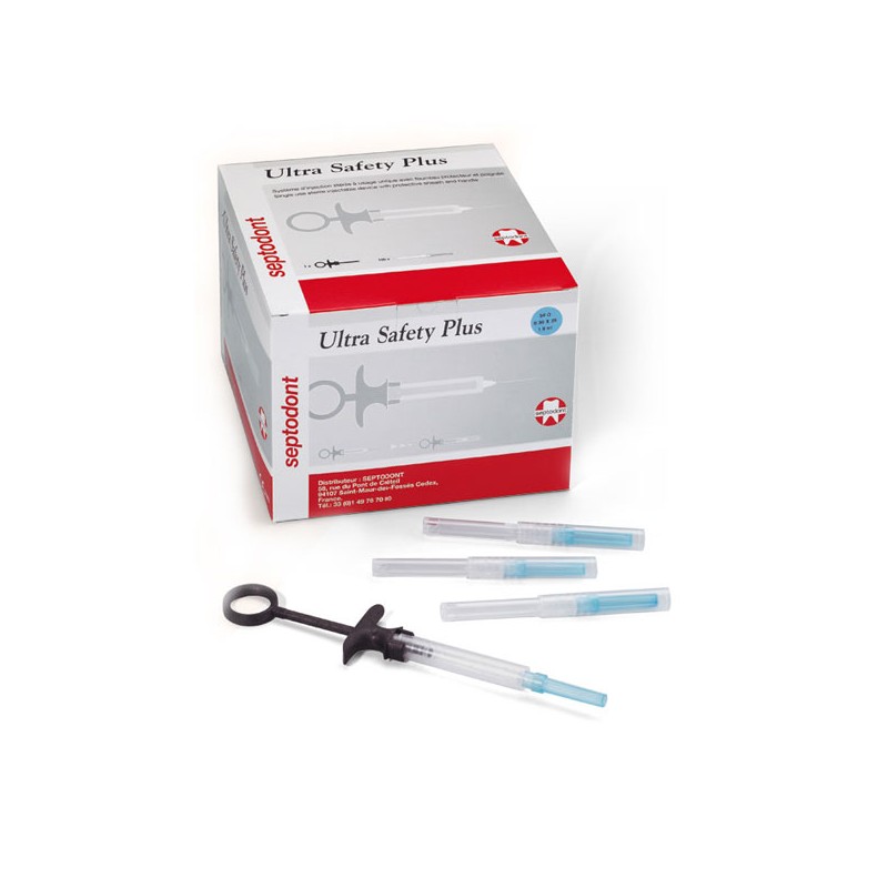 AGUJAS ULTRA SAF. PLUS TWIST 30G 21 0,3x21mm 100u.