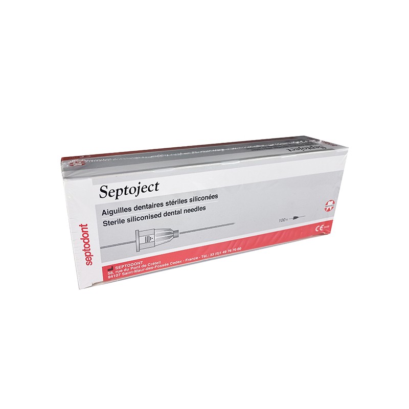 AGUJAS SEPTOJECT 30G 25 0,3x25mm 100u. (10927J)