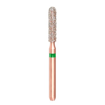 KP6881.314.016  KOMET FRESA DIAMANTE CILINDRICA REDONDEADA TURBINA ø 016  5 ud.