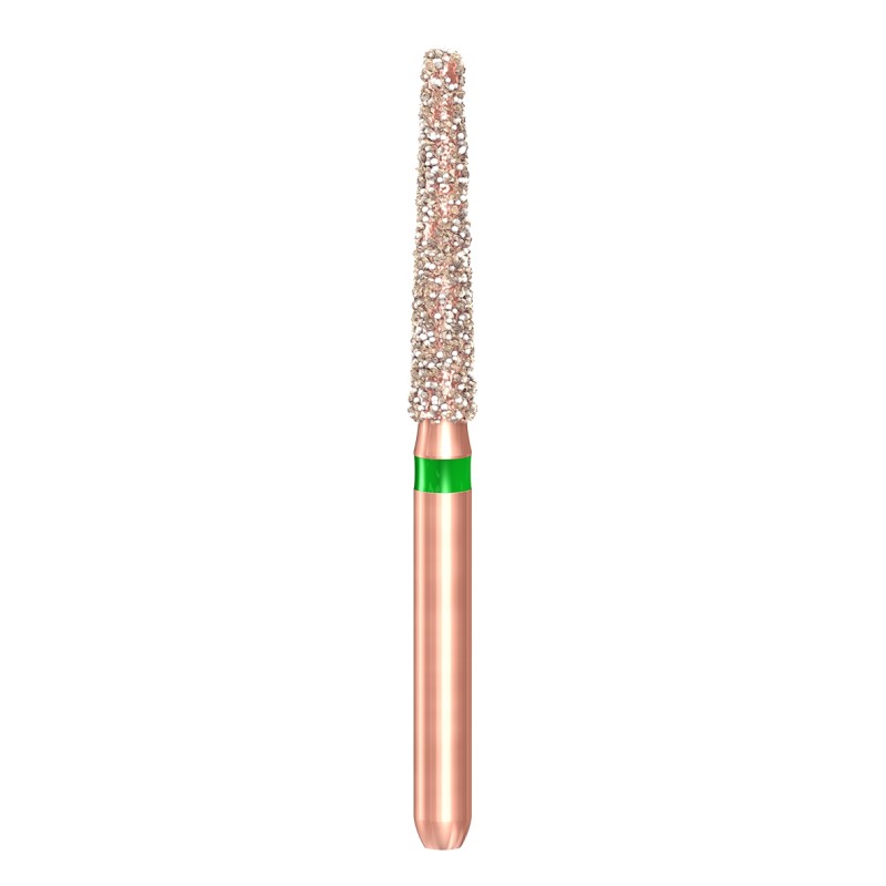 KP6850.314.018  KOMET FRESA DIAMANTE CONICA REDONDEADA TURBINA ø 018  5 ud.