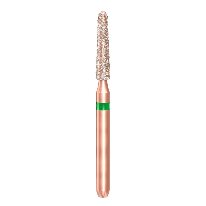 KP6878K.314.016  KOMET FRESA DIAMANTE TORPEDO CONICO TURBINA ø 016  5 ud.