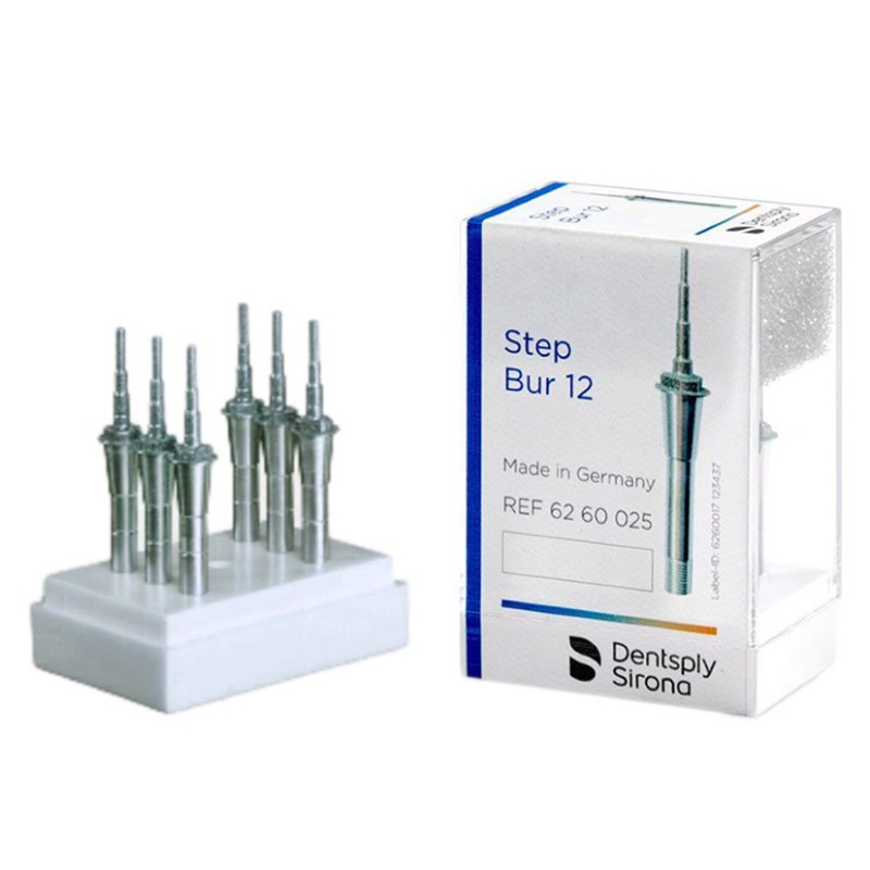 STEP BUR fresas Inlab MCXL 12 6 ud