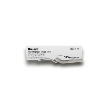 BAUSCH pinza curva p/papel articular