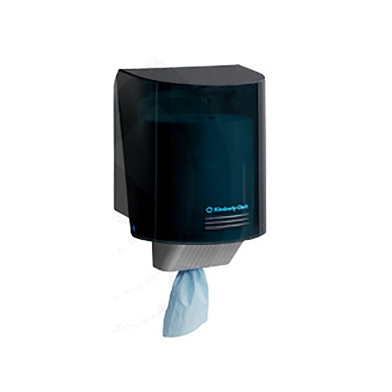 DISPENSADOR BOBINA SECA MANOS NEGRO