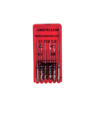 UNIMETRIC fresa penetracion 212/108 6 ud
