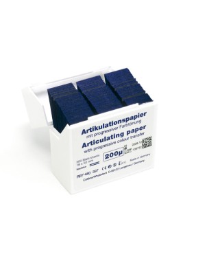 PAPEL ARTICULAR HANEL 200 µ azul/azul 300 ud
