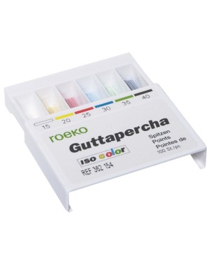 PUNTA GUTAPERCHA ROEKO SUPRA COLOR 35 100 ud