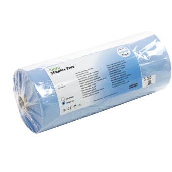 BABEROS ROEKO SIMPLEX PLUS azul rollo 80 ud