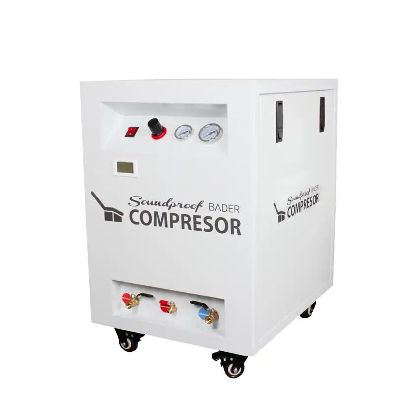 Compresor Dental Insonorizado Bader de 40L