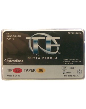 GUTAPERCHA TF KERR ENDO 04/25 50 ud